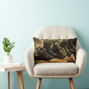 Almofada Lombar Van Gogh; Três pares de sapatos, do vintage vida