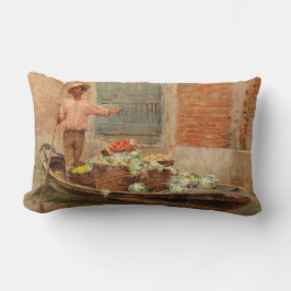 Almofada Lombar Vendedor de legumes em Veneza (por Vincenzo Capril