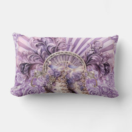 Almofada Lombar Ventilador Lilac Steampunk e Travesseiro de algodã
