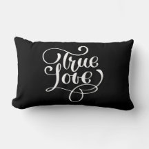 Verdadeiro Amor Tipografia Preto e Branco Casament