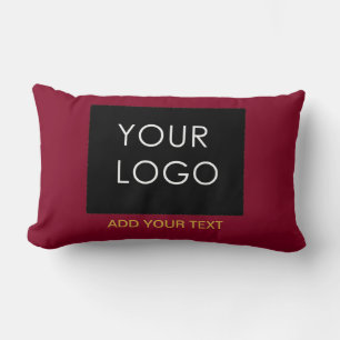 Almofada Lombar Vermelho brilhante Empresa personalizável adicione