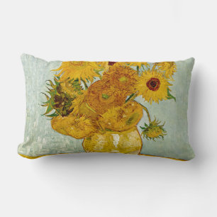 Almofada Lombar Vincent Van Gogh 12 Girassóis Impressionista