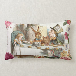 Almofada Lombar Vintage Alice no País das Maravilhas