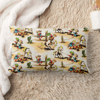 Almofada Lombar Vintage Cowboy Cowboy Country Kids Pony Cactus