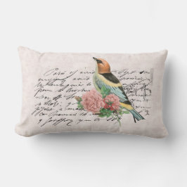 Almofada Lombar Vintage French Country Floral