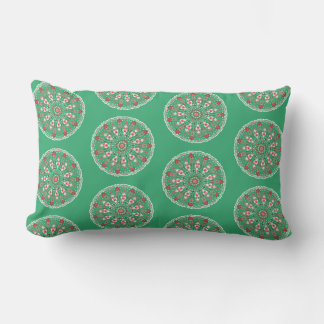Almofada Lombar Vintage ornament holiday wrapping paper