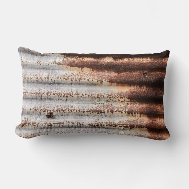 Almofada Lombar Vintage Rusty Metal (Frente)