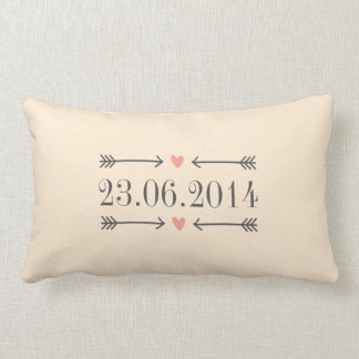 Almofada Lombar Vintage Style Save the Date Design