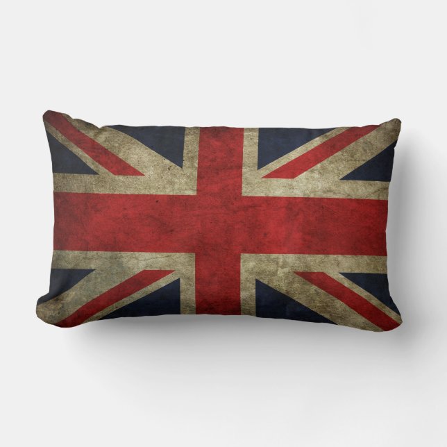 Almofada Lombar Vintage Union Jack (Frente)