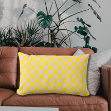 Vintagem da prancheta de xadrez, amarela-rosa-past