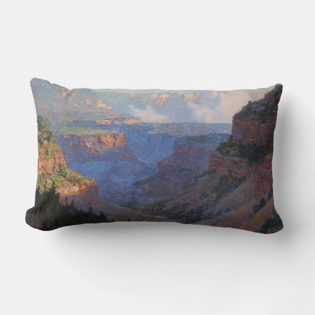 Almofada Lombar Vista do Grand Canyon (por E.H. Potthast) (Frente)