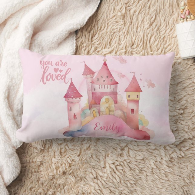 Almofada Lombar Você é o Palácio Amado na Nuvem Rosa (Cobertor)