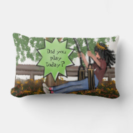 Almofada Lombar Você Jogou Hoje? Travesseiro decorativo lombar