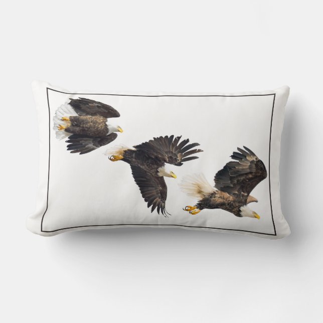 Almofada Lombar Voo Bald Eagle (Frente)