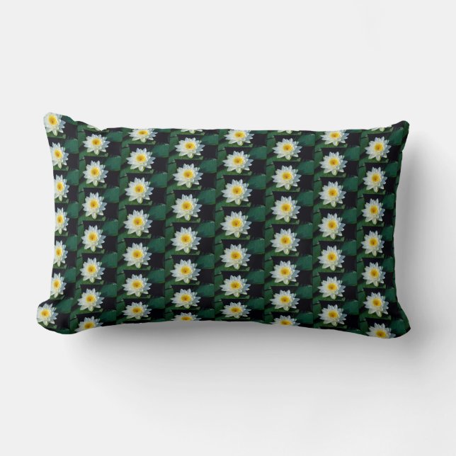 Almofada Lombar Waterlily Throw Pillow (Frente)