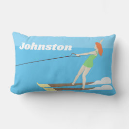 Almofada Lombar Waterski, estilo Vintage