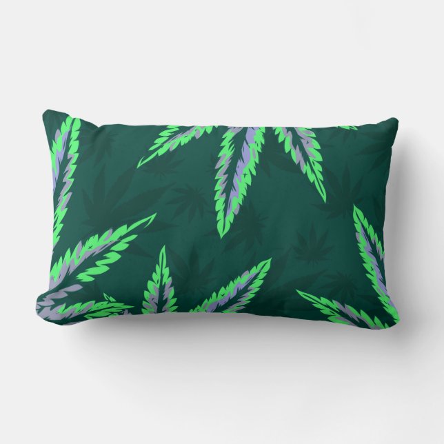 Almofada Lombar Weed Lumbar Travesseiro (Frente)