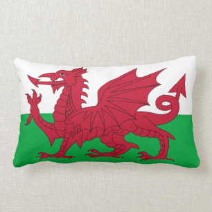 Almofada Lombar Welsh Dragon ~ Flag of Wales