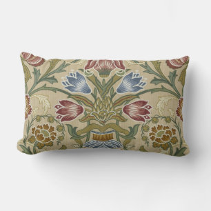 Almofada Lombar William Morris Brocade Floral Wallpaper Padrão