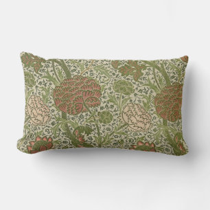 Almofada Lombar William Morris Cray Sage Flower Floral Botânica