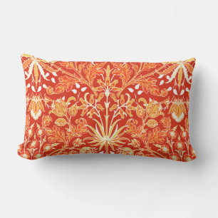 Almofada Lombar William Morris Hyacinth Impressão, Mandarin Orange
