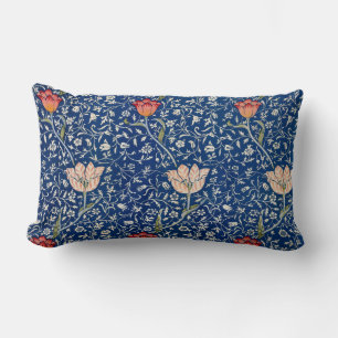 Almofada Lombar William Morris Medway Blue Floral