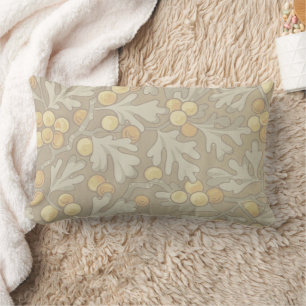Almofada Lombar William Morris Oak e Acorn Lumbar Travesseiro