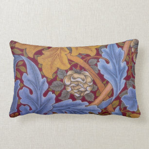 Almofada Lombar William Morris Rua James Vintage Damask