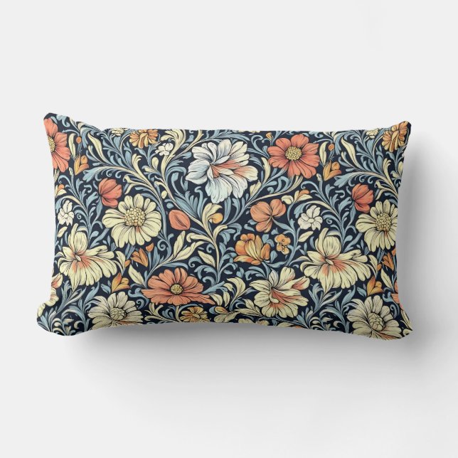 Almofada Lombar William Morris style floral acanthus pattern (Frente)