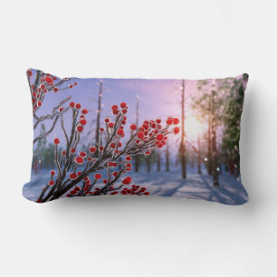 Almofada Lombar Winterberry in Ice Travesseiro
