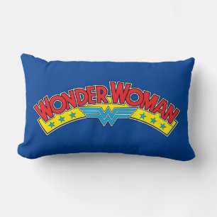 Almofada Lombar Wonder Woman 1987 Comic Book Logo