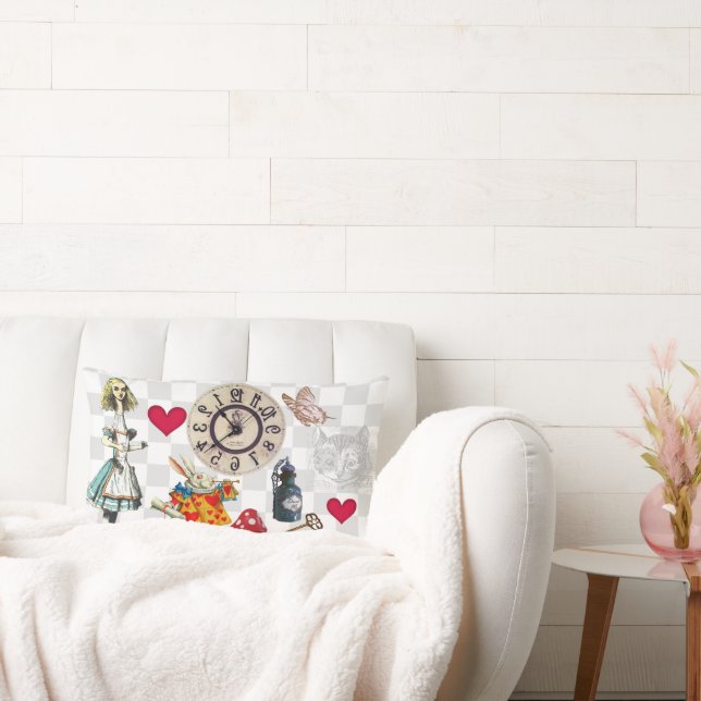 Almofada Lombar Wonderland Collage (Sofá)