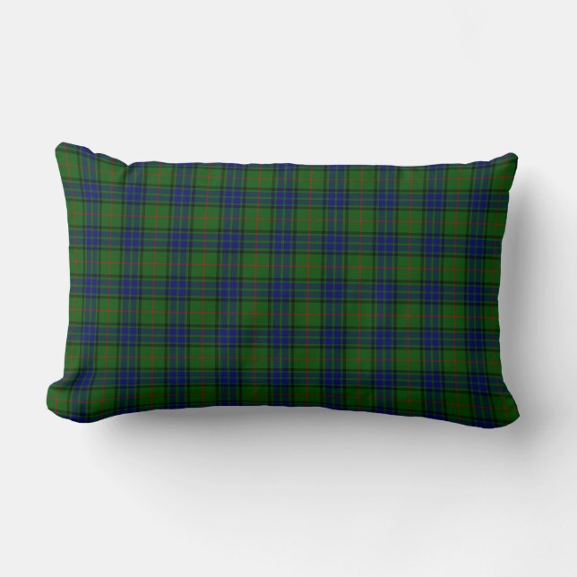 Almofada Lombar Xadrez azul-tartan Lauder (Frente)