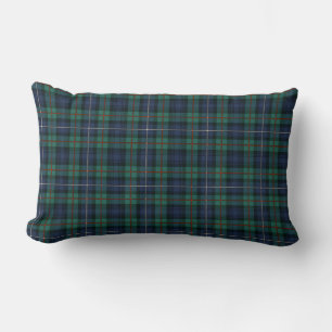 Almofada Lombar Xadrez Clan Robertson Green Purple Check Tartan