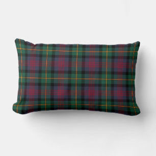 Almofada Lombar Xadrez do Scottish de Logan do clã dos azuis