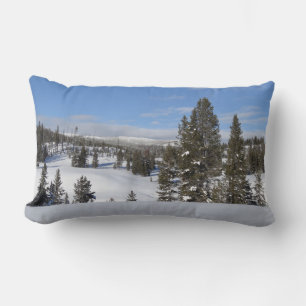 Almofada Lombar Yellowstone Winter Landscape Photoshop