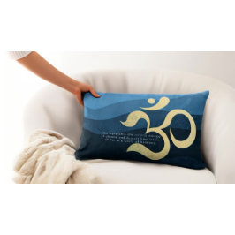 Almofada Lombar Yoga Meditation Instrutor Life Coach OM Cota Lu