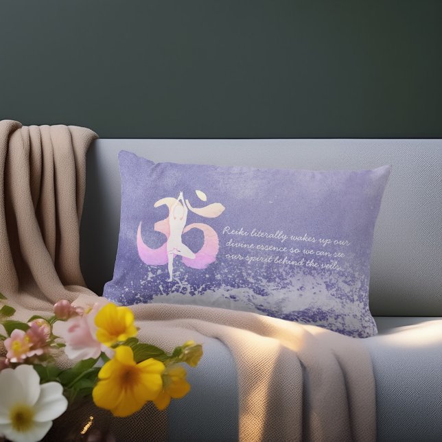 Almofada Lombar Yoga Pose OM - Instrutor de Meditação Muito Peri (Criador carregado)