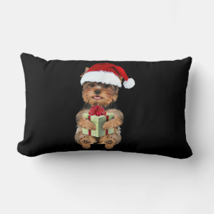 Almofada Lombar Yorkie natalino - Yorkshire Terrier Funny Dog