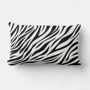 Almofada Lombar Zebra Animal Skin Impressão Pattern-15391