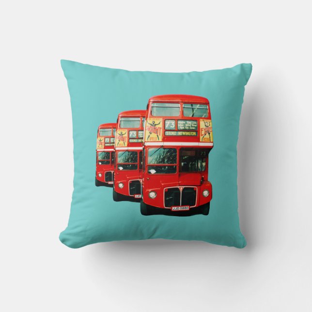 Almofada London Bus Cushion (Frente)