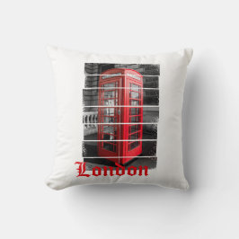 Almofada London Phone Box Vintage Souvenir