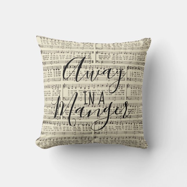 Almofada Longe em um Manger (Frente)