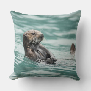 Almofada Lontra de mar de observação