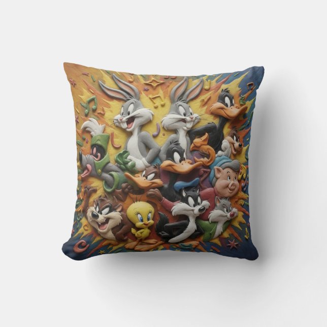Almofada Looney Tunes Throw Cushion (Frente)