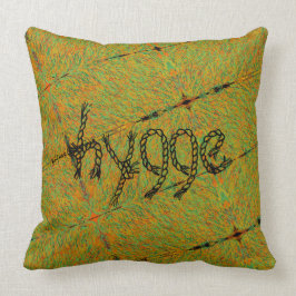 Almofada loopy abstrato art hygge (conforto) com ropeletter