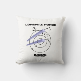 Almofada Lorentz Force Dentro Eletromagnetismo Humor