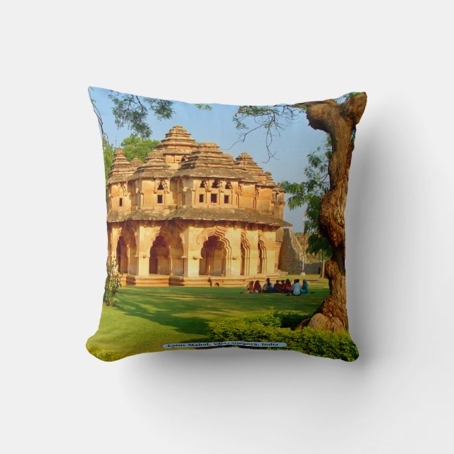 Almofada Lotus Mahal, Vijayanagara, Índia (Frente)