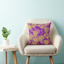 Almofada Lou Violet 💜 Floral Barroco
