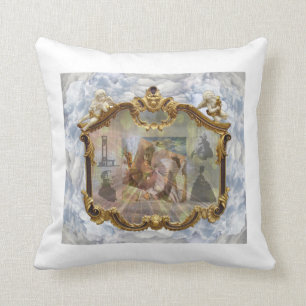 Almofada Louis XVI e Marie Antoinette Clouded Mirror 3